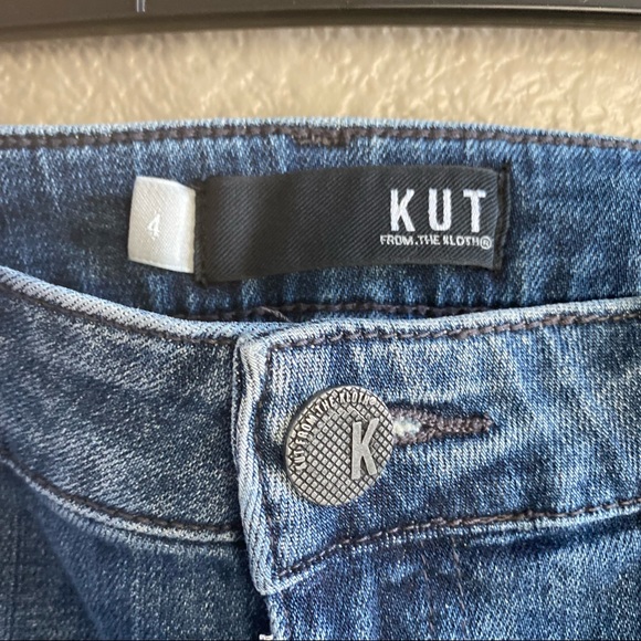 KUT FROM THE KLOTH Catherine Boyfriends Jeans distressed size 4 - Picture 5 of 12